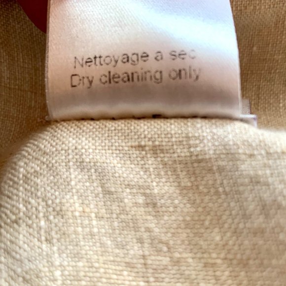 Kim Bernardin Linen Jacket One Size Paris Designer Textured Wrap Kimono Ecru - Picture 12 of 13